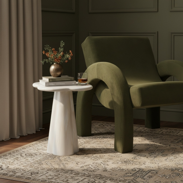 Nola Concrete Indoor/Outdoor End Table