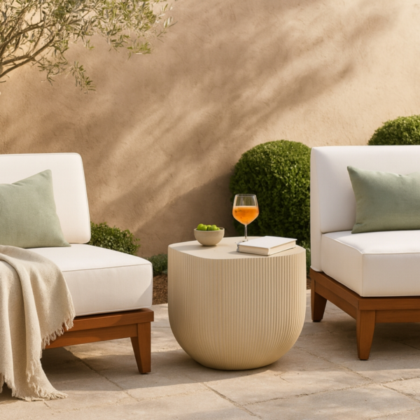 Sonara Concrete Indoor/Outdoor End / Side Table