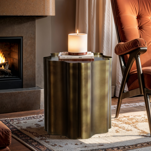 Eloise Iron End Table