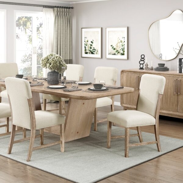 WILSHIRE EXTENSIVE TABLE SET 7 PCS